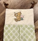 Disney Baby Classic Winnie The Pooh Sage   Ivory Diaper Stacker Organizer 2012
