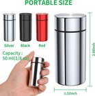 Portable Aluminum Storage Jar 3-pack airtight Smell Proof Container  Metal Water