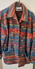 Vintage Rafaella Aztec Barn Style Coat Size M 