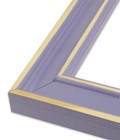 Distressed Classic - French Lilac Picture Frame - Solid Wood