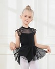 2 Pcs Ballet Leotards For Girls Toddler Dance Dress Outfit With Removable Shi   