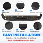 New Steel - Complete Black Rear Bumper Assembly For 2005-2015 Tacoma 05-15 Sr5