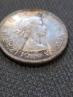 1964 Canada 50 Cents Silver Toning Nice Coin