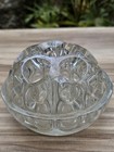 Vintage Reims French Glass Flower Frog 19 Holes Dome 4 5 X 3 25   