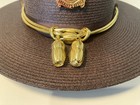 Stratton Form Fitting Straw Campaign Hat W strap  W box  7 1 4 