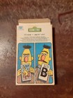 Vintage Sesame Stree Flash Cards 1981 Alphabet 2 Missing  i  And 1 Duplicate