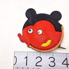 Vintage Mickey Mouse Coin Purse Made In Japan Googly Eyes Zipper Pouch