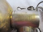 1915 Justrite Supervisor s Large Lens Handheld Mine Miner s Mining Carbide Lamp