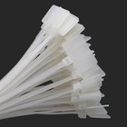 3x100 4x150 4x200 Nylon Plastics White Tag Ties Marker Cable Tie Write On Label