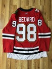New Fanatics Premium Nhl Jersey Connor Bedard Chicago Blackhawks Size 46 Nwot