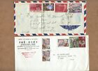 South Vietnam  -  Lot Of 8 Covers  many Stamps 
