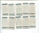 1924 W d    H o  Wills Do You Know  2nd Series 10 Tobacco Card Lot