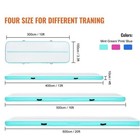 Uimoso Light Green 10ft Air Track Inflatable Training Tumbling Gym Mat With Pump