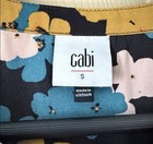 Cabi The Florist Blouse Women s Sz Small Floral Lightweight Summer Chic