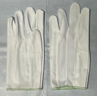 12- Medium 70  Pvc 30  Cotton Lightweight White Coin Jewelry Inspection Gloves