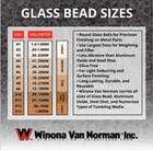 Glass Bead  2 Sand-blasting Media - Medium Large - 14-20 Mesh