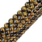 Natural Tiger Eye Beads Strand Round For Jewelry Making 4mm 6mm 8mm 10mm 12mm
