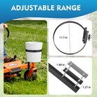 5 Gallon Trash Bucket Holder detachable Holder Mount For Zero Turn Mowers