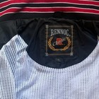 Rennoc Classic Black Red Mesh Lined Windbreaker Jacket Youth Large Yl Full Zip