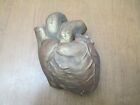 Robert R Shipman Rare Anatomical Heart Gold Ceramic Trinket Box 1998