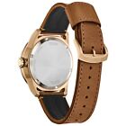 Citizen Eco-drive Avion Weekender Men s Brown Leather Watch 45mm Aw1733-09e