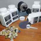10 Lbs Large Weight 4 Step Rock Tumbler Grit Kit  Tumbling Media Refill - Polish