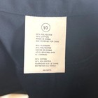 Unbranded Girls Size 10 Solid Navy Blue School Uniform Casual Twill Shorts