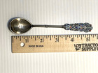 Rare Russian Imperial Silver 84 Cloisonne Enamel Spoon I saltukov Antique Russia