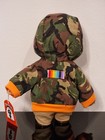 Monchhichi Military Army Boy Monchichi Sekiguchi 20cm 8  Kiki Very Rare