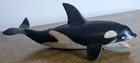 Vtg 1989 Imperial Killer Whale Orca Toy Figure Large Hollow Plastic Sea Life 80s