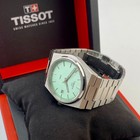 Tissot Prx 40mm Swiss Quartz Watch T137 410 11 091 01 Stainless Steel Green Dial