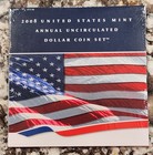 2008 Us Mint Annual Uncirculated Dollar Coin Set   Unopened   W 1oz Silver Eagle