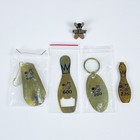 Vintage Bowling Lot Brunswick Brc Shoehorn Bottle Opener Key Chain Money Clip