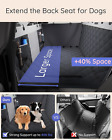 Back Seat Extender For Dogs  Hard Bottom Car Seat Cover With Pillow  Dog Car Sea