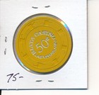   50 Casino Chip -riata Las Vegas Nv 1973 H c cj   v5363 Obs Closed 1974 L  k 