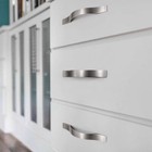 Modern Stainless Steel Kitchen Cabinet Handles Furniture Pulls Brushed Nickel