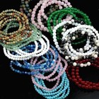 10mm Handmade Gemstone Round Beaded Stretch Bracelet Healing Balance Women