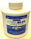 Dykem Steel Blue Layout staining Fluid 4oz Brush-in-cap 80300