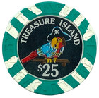 Treasure Island Casino Las Vegas Nv  25 Chip 1993