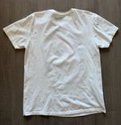 David Bowie White Graphic T-shirt Size Mens L Reproduction Music Rock   Pop Tee
