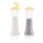 Tupperware Large Hourglass Salt   Pepper Shaker Set New
