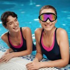 Gmox Swimming Goggles 2 3pcs With Earplugs   Nose Clip  Adjustable Anti Fog