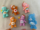5 Mini Care Bears Christmas Ornaments   3 Pvc Care Bears   Jointed 3  Carebear
