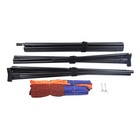 20 Feet Portable Badminton Volleyball Tennis Net Set With Stand frame Carry Bag