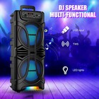 6800w Peak Power Bluetooth Speaker 8  Subwoofer Heavy Bass Stereo Sound System
