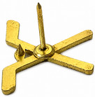 Hockey Sports Chenille Pins Gold Varsity Letter Jacket Team Coach Lapel