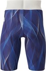 Mizuno Swimsuit Men Gx Sonic V 5 St Fina N2mb0001 Blue Size M
