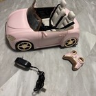 American Girl Rc Pink Convertible Car W  Charger  Remote- Retired Frl47- Works 