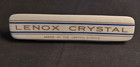 Vintage Advertising Store Shelf Sign Lenox Crystal Made In United States Stands