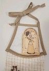 Vintage Franco Mushrooms  Tie Kitchen Towels Lot Of 2  Nwt Rare Find 1970s Usa